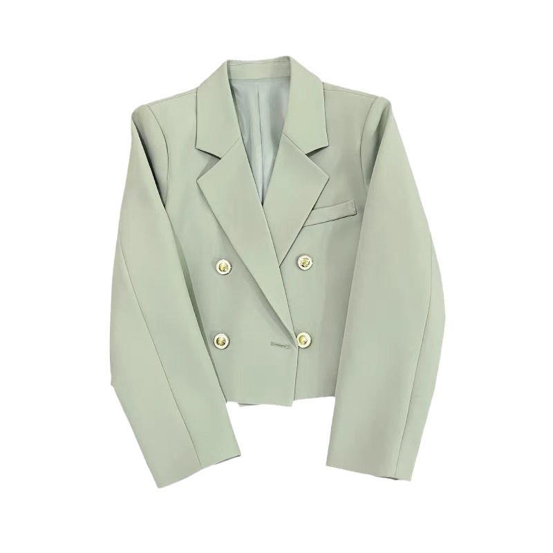 2024 Spring & Autumn Women's Elegant Small Suit: Versatile, Casual, Long-Sleeved Jacket
