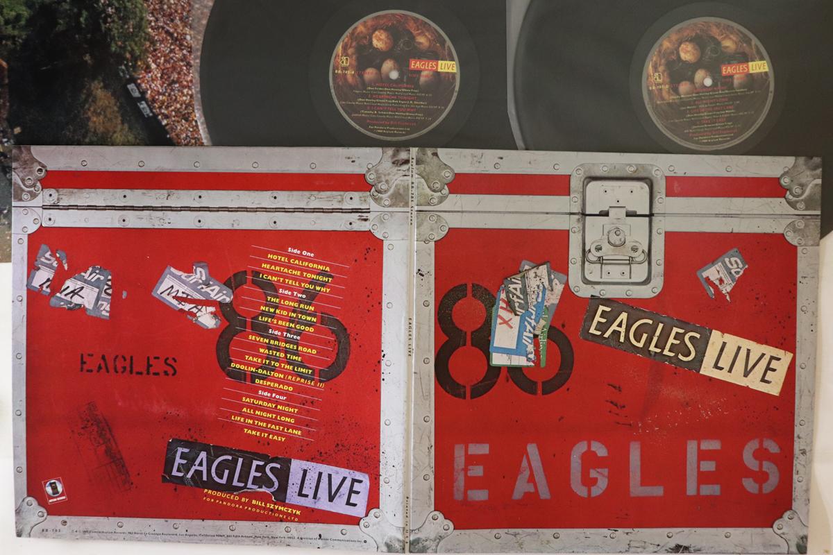 

LP Record EAGLES - Eagles Live BB705 ASYLUM 1980 US Rock Used