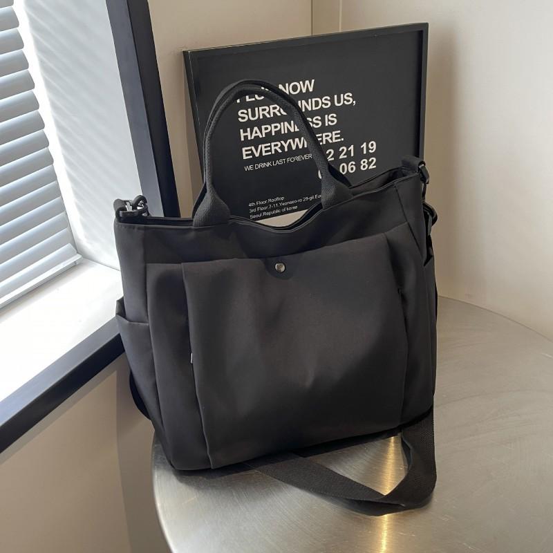 New Portable Cloth Bag Women's Large Capacity Shoulder Fashionable Commuting Cross-body All-matching Tote