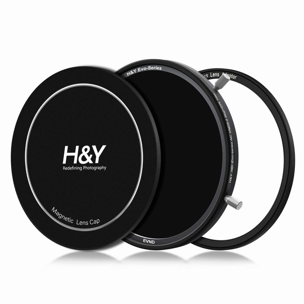 Variable ND PL 77mm HD Natural CPL Filter Compatible with Magnetic and Stops of Light Faithful Color Lens Cap and H&Y Filter, Filter, EVO, Color,