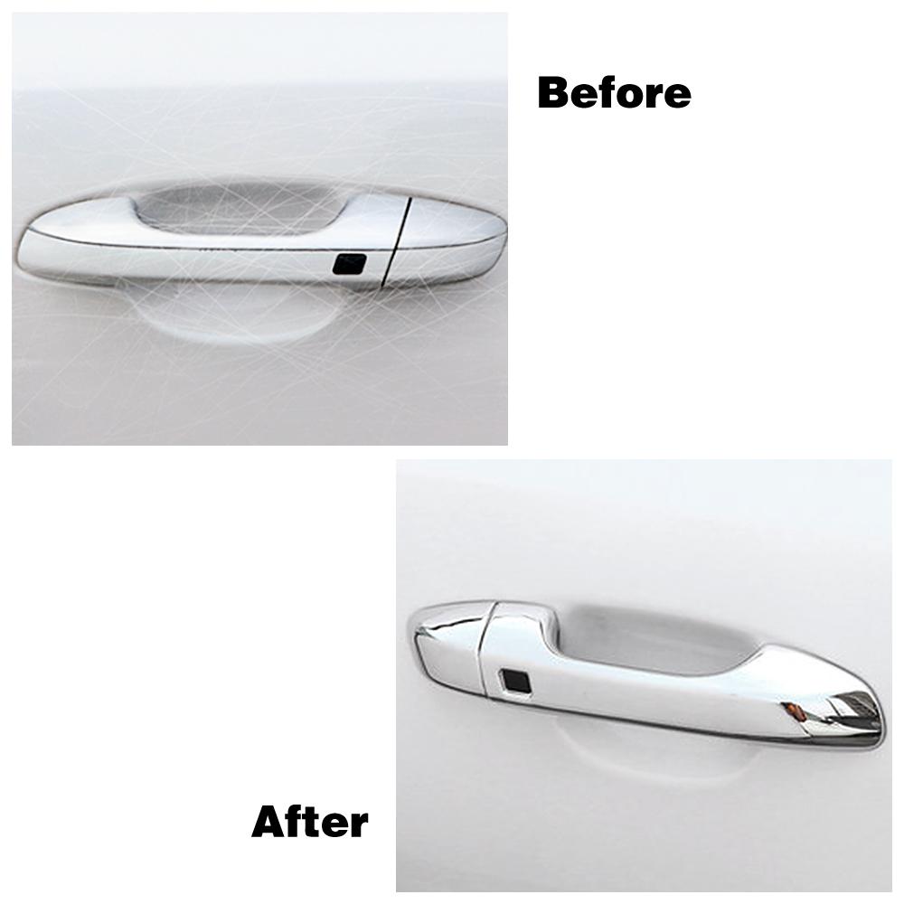 For Kia Sportage QL 2015-2019 Chrome Side Door Handle Cover Trim Exterior Moulding Trim ABS Protection Sticker