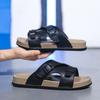 Summer sandals men's casual slippers 2024 new outer wear sports driving dual-purpose wear-resistant beach sandals