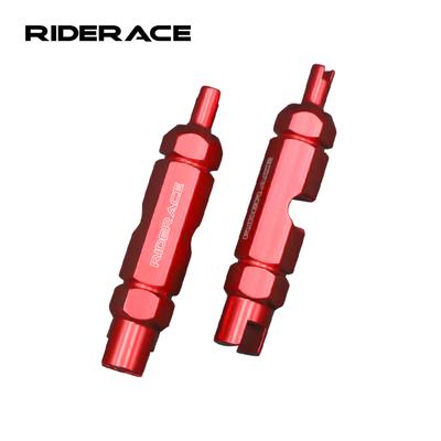 1 Pz Strumento per Nucleo Valvola Ugello Bicicletta Kit Riparazione Ugello Pneumatico Bici Chiave a Doppia Testa Chiave di Smontaggio Portatile Multifunzionale