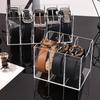 Acrylic Belt Case For Multiple Belt Organization Preventing Tangles And Saving Space In Closet