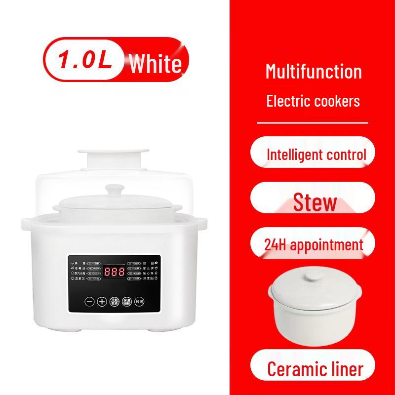 Sencor Multifunctional Three-Layer Electric Steamer with Automatic Power-Off and All-in-One Cooking Capabilities