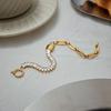 Fashion Cuban Bracelet European and American Hand Chain Chic Charm Bangle  Hand Accessory