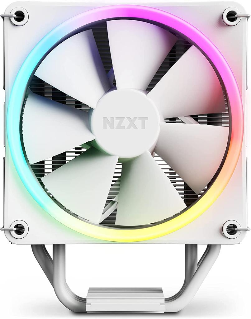 NZXT CPU-Kühler Luftkühlung T120 RGB Weiß 12cm F120RGB Lüfter 3135 RC-TR120-W1