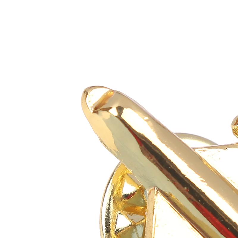 Metal Airplane Brooch Diy  Pin Alloy Badge Vintage Pin Buckle Badge Buckle Jewelry Accessories