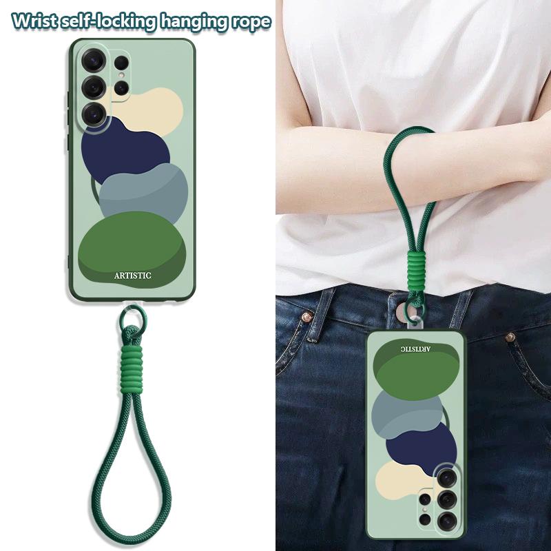 Watercolor Spots Print Case For Samsung S26 S25 Ultra S24 S23 FE S22 A15 A16 A17 A35 A36 A37 A54 A55 A56 A57 5G Hybrid Magnetic Matte Cover