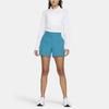 Nike Dri-FIT Victory Solid Logo Long Sleeve Polo Top Women Tops White DH2316-100