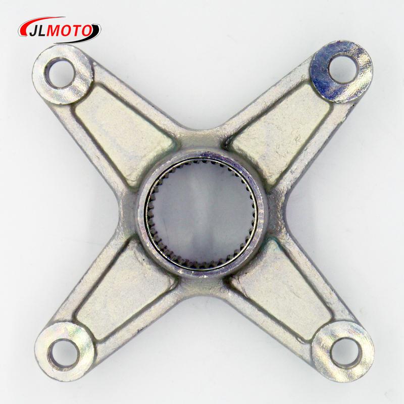 Rear Wheel Axle Collar Sprocket Hub Bolts Nuts for Yamaha ATV Quad Bike YFZ450 04~13 Raptor YFM Raptor 700 06~12 1S3-25386-00-00