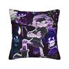 Murder Drones  Square Pillow Cases Uzi Doorman Cushion Covers Fashion Zippered Decor Pillowcover for Sofa 40x40cm