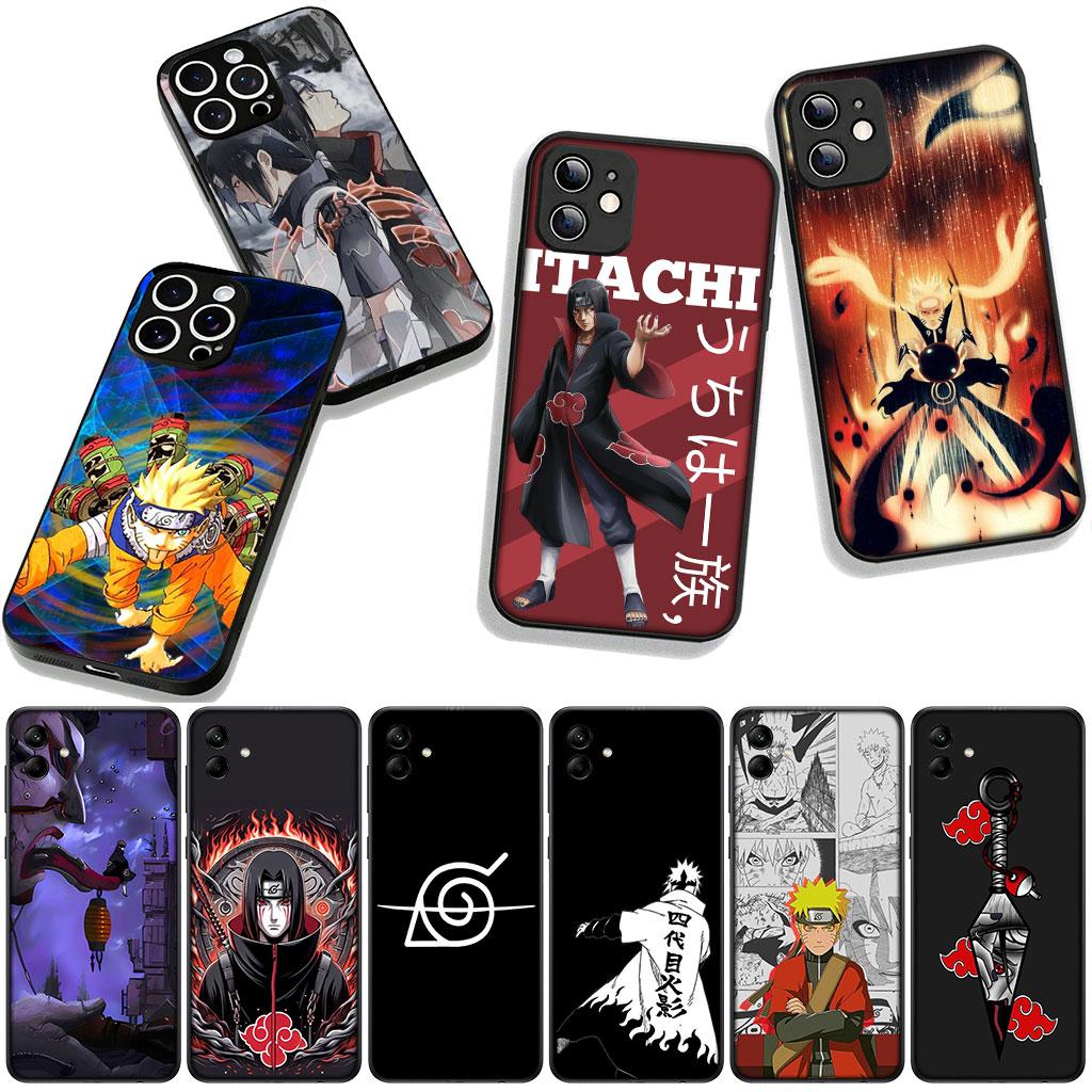 Narutos Sasuke Uchiha Itachi Akatsuki für Samsung Galaxy A36 A17 A26 A07 A35 A54 A53 A13 A33 A34 S8 S9 S20 S21 FE S10 Plus Hülle