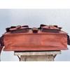 Men's Genuine Briefcase Vintage Leather Messenger Bag Shoulder Laptop Bag