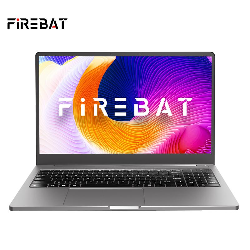 

Ноутбук FIREBAT 15,6 дюйма, система Windows 11, 16 ГБ ОЗУ, 512 ГБ, ноутбук AMD R5 4600H, офисный компьютер