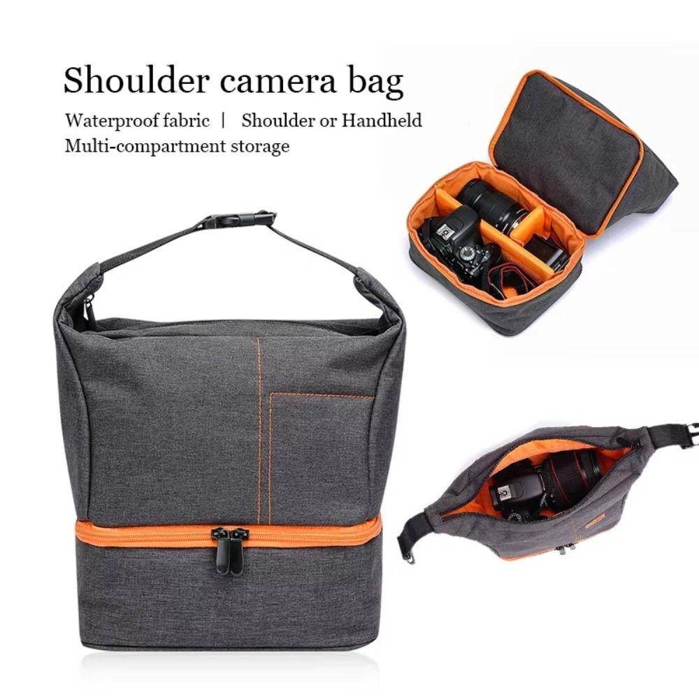 Waterproof DSLR Camera Bag Insert Partition Camera Handbag Photography Bag Storage Bag