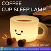 Colorful Silicone Coffee Cup Night Light Phone Stand – Minimalist Sleep Companion for Kids' Rooms
