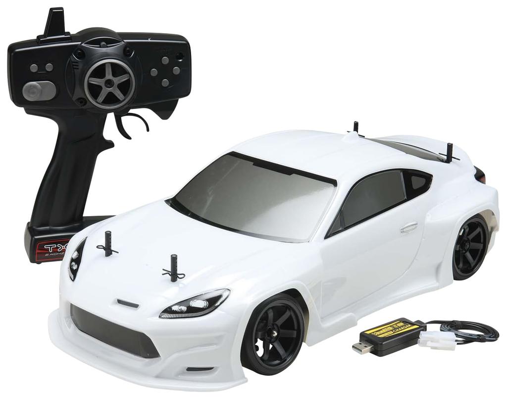 Yokomo PANDEM GR86 (White) Complete Drift Package RTR with Gyro, Electric Radio Control (DPR-GR86W)