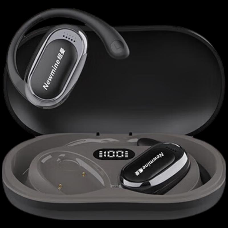 

Newmine M16 Bone Conduction AI Translation Wireless Ear-Hook Headset