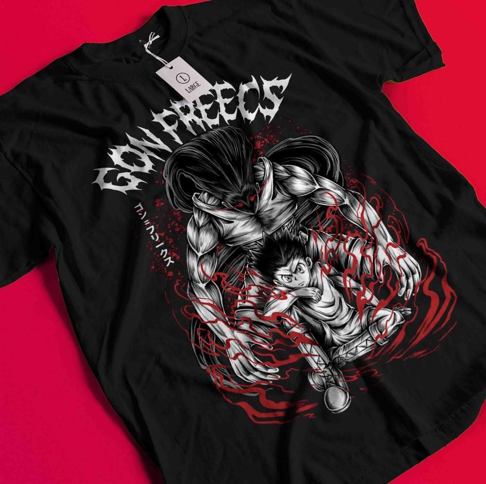 

Gon Shirt Hunter X Hunter HXH Hisoka Tshirt Killua Tee T-Shirt Meruem Kurapika BB820 4XL