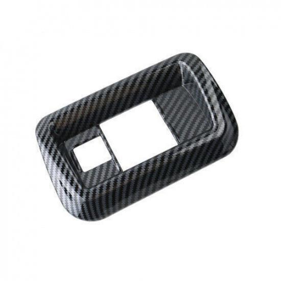 For Toyota - Highlander Carbon Fiber Headlight Switch Button Frame Trim