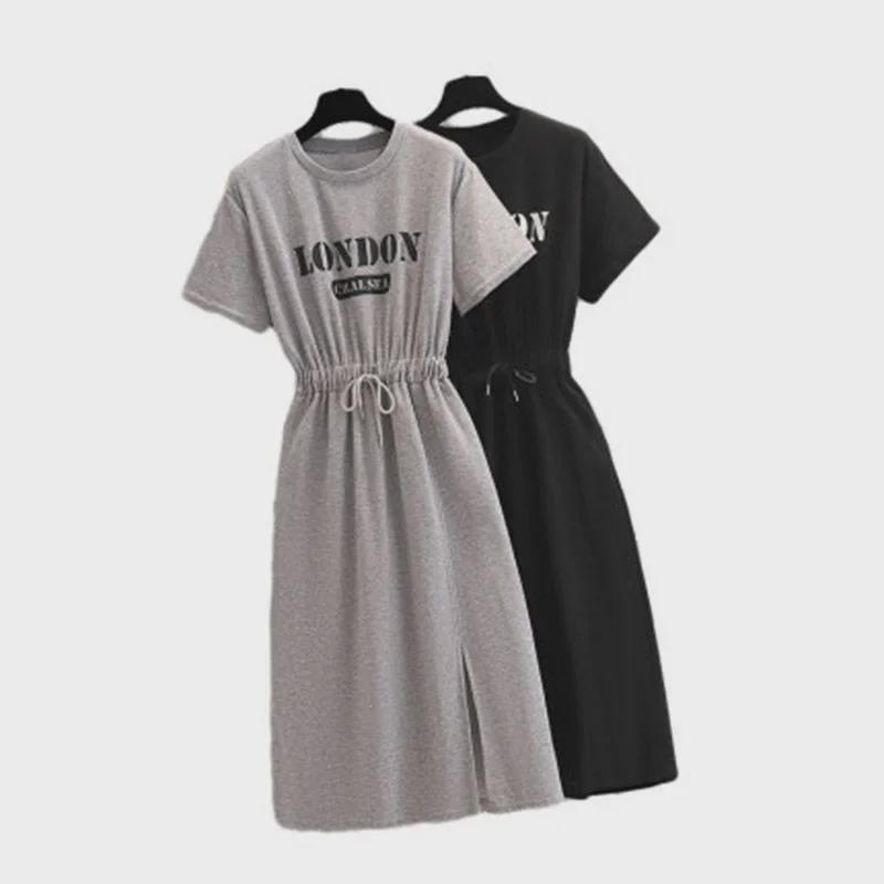 2023 Plus Size Women's Polo Collar Summer Dress: Fashionable and Stylish