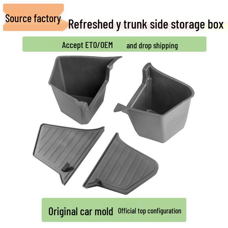 Tesla Model Y Kofferraum Aufbewahrungsbox Schutz für Facelift Model 3/Y