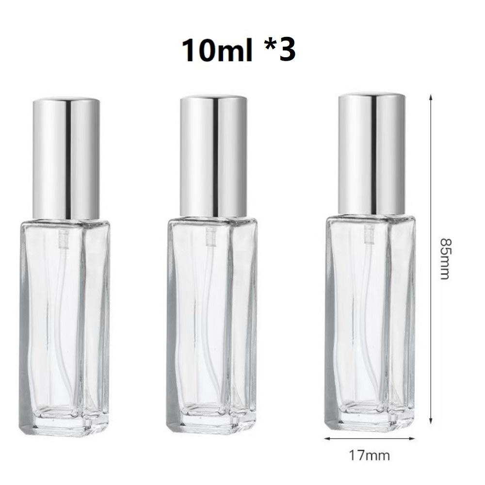 5ml / 10ml / 20ml Perfume Spray Bottles with Empty Glass Perfume Atomizers, Travel Spray Refill Kits, Three Sets