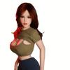 Hot-selling 158cm Full-body Silicone Doll, Sexy Big-breasted and Big-butt Silicone Female Model, Full-size Realistic Sex Doll