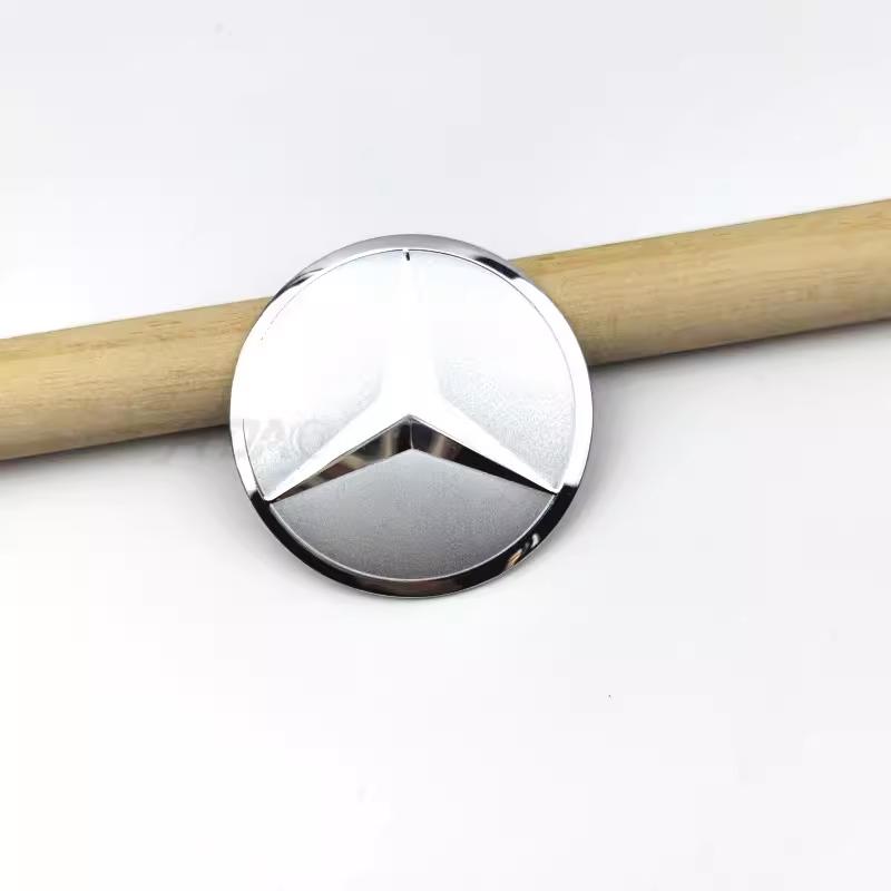 4 Stück 56mm Auto Radmitte Nabenkappe Aufkleber Zubehör Für Mercedes Benz Brabus AMG Smart Maybach W205 W203 W206 W108 W124 W126