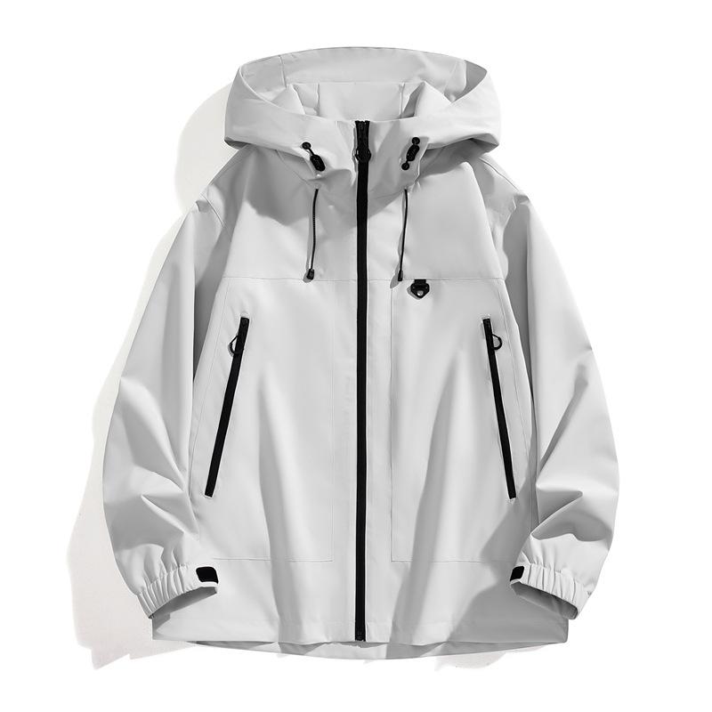 New Couples Spring Single Jacket Jacket Fashion Sports Casual Outdoor Warm Windproof Waterproof