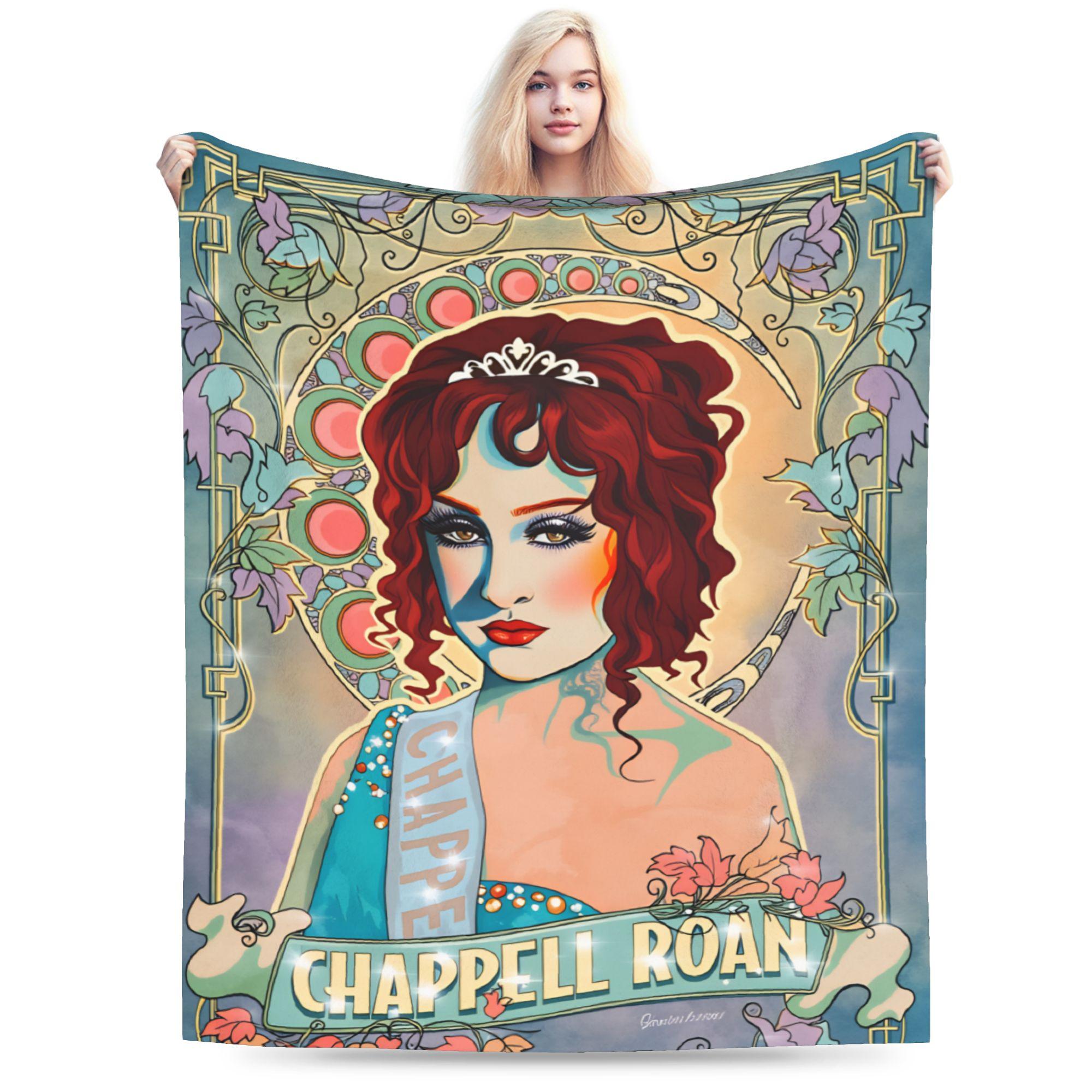 

Warm Blankets Child Decorative Chappell Roan Star Throw Blanket Flannel Bedspread For Couch Bed Graphic Sofa Bed Cover 30x40in