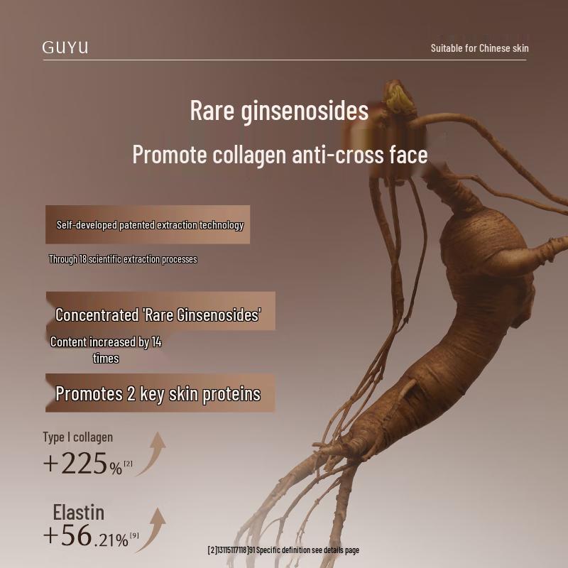Guyu Ginseng Straffende & Feuchtigkeitsspendende Gesichtsmaske