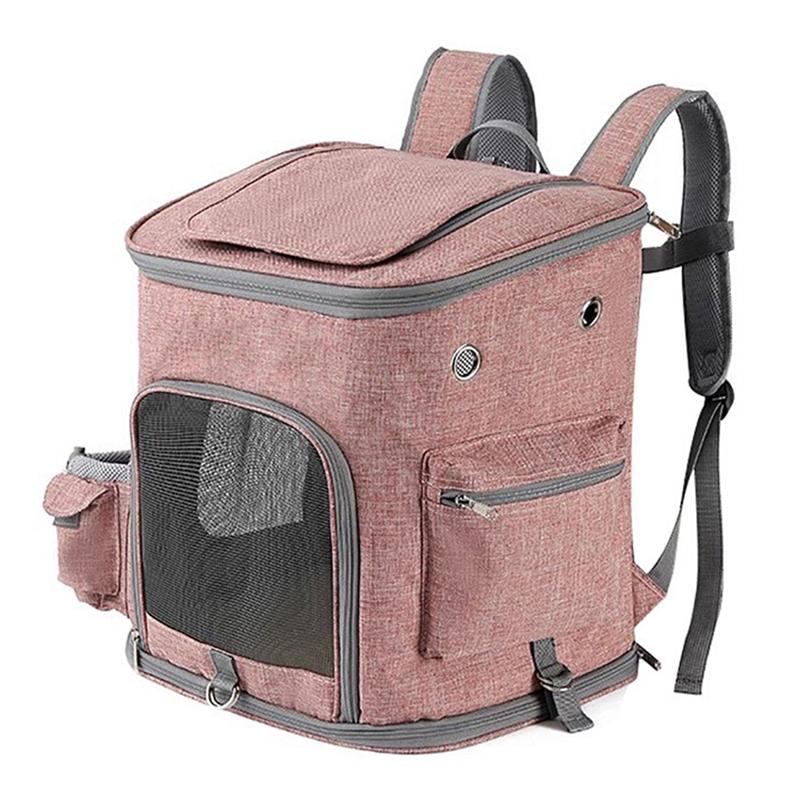 

Good-Pet Backpack Foldable Breathable Cat Bag Portable For Small Dogs And Cats, Large Capacity Travel Storage Bag