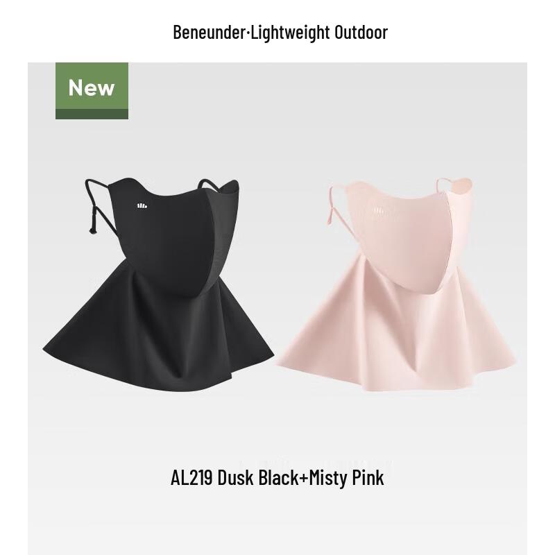 Beneath the Banana AL219 Cooling Ice Silk Sun Protection Face Mask & Neck Guard Set