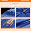 Heavy Duty Rolling Moving Storage Bag With Thickened Bottom Clear Window For House Moving Dorm Relocation Clothes Storage