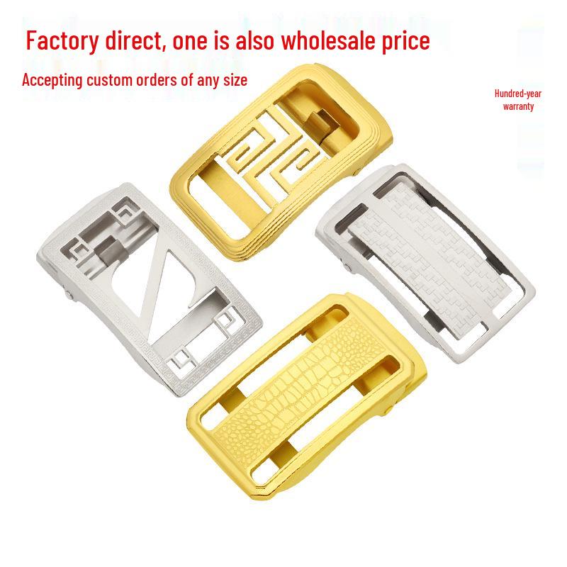 

Чоловіча автоматична пряжка для ременя з нержавіючої сталі 304 з можливістю нанесення логотипу на замовлення.