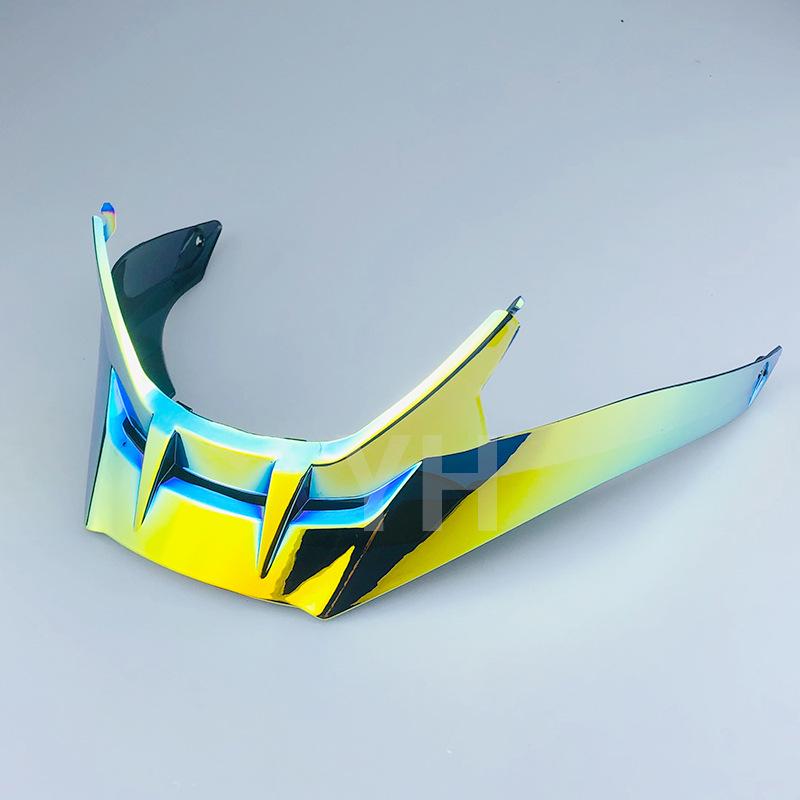 R50S Spoiler zadního křídla helmy, Vícebarevný, Nedestruktivní instalace