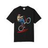BMX Bicycle Rider Graphic T-Shirt Black Front Print Comfort Colors 1717