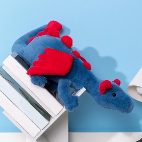 Dragon Plush Doll Realistic Stuffed Animal Toy 50cm Cute Flying Dragon Pillow Soft Cuddling