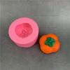 Silicone Mold Canele Shaped Candle Mold Handmade Baking Mold Cake Persimmon