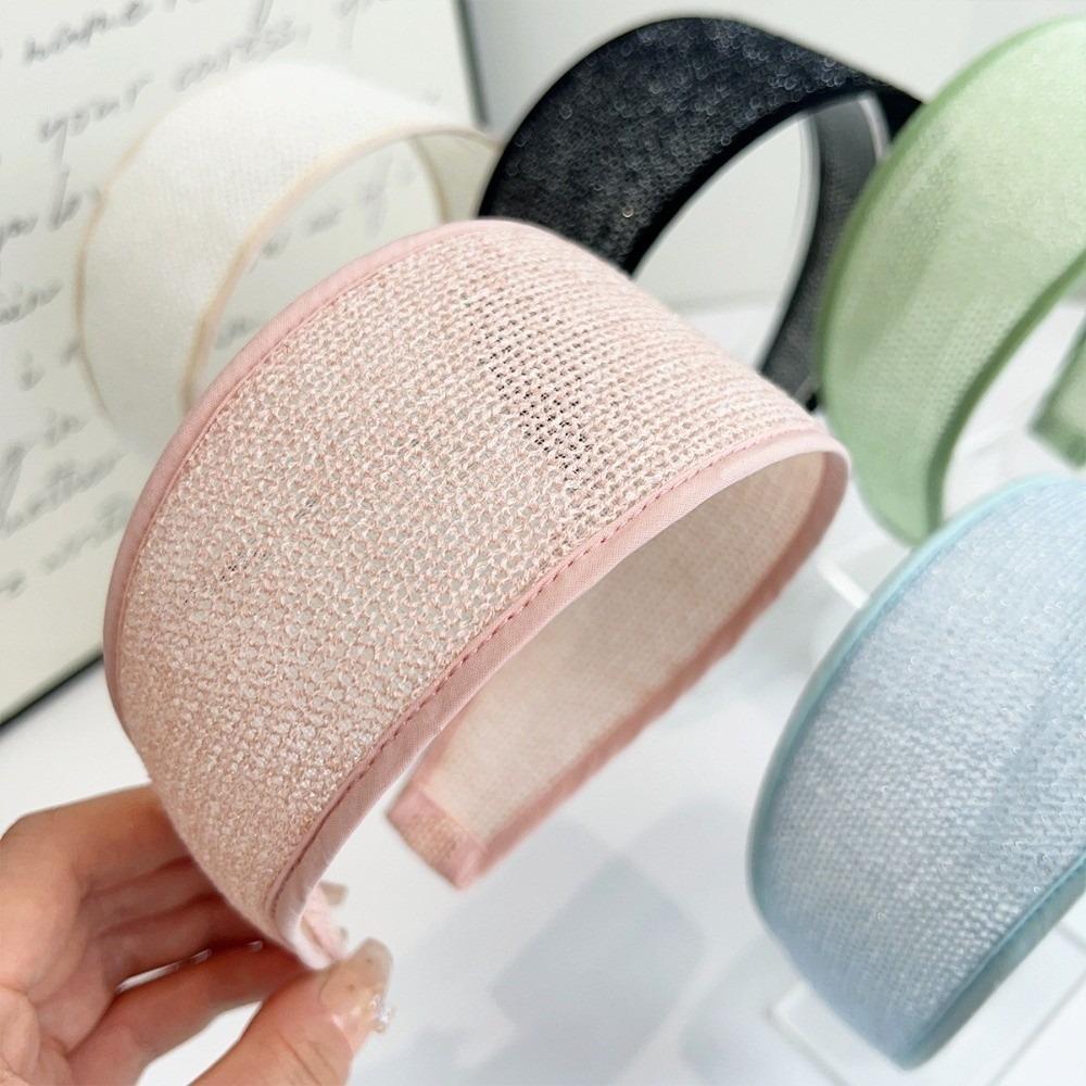 Korean Style Mesh Hair Hoop Thin Mesh Fabric Fashion Hair Accessories  for Girls