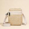 Durable Casual Straw Shoulder Bag – Water-Resistant and Practical, Suitable for Shopping, Travel, and Everyday Use