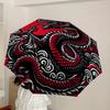 1pc Red Dragon Yin Yang Symbol Umbrella with Plastic Handle,Suitable for All Seasons Home Travel Outdoor UmbrellaDD1076