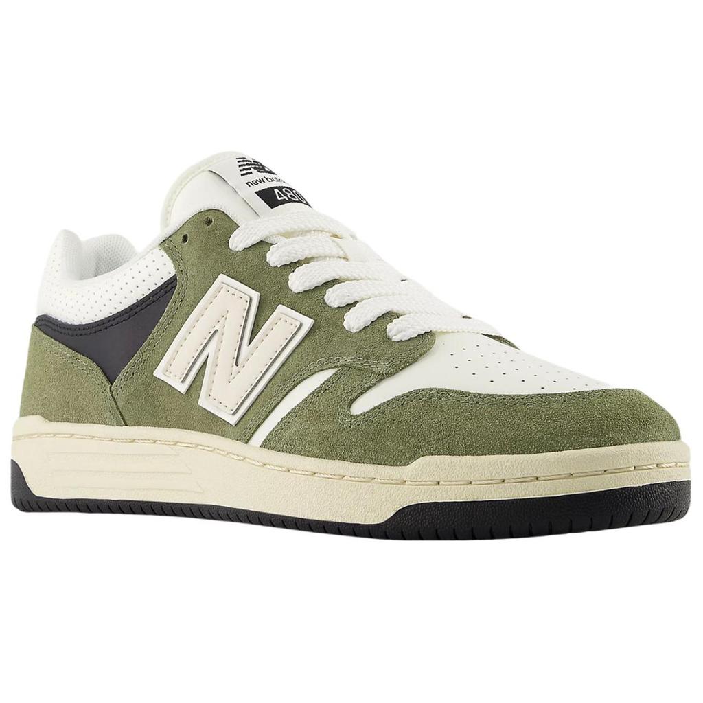 New Balance BB480 Khaki White Men's BB480PEO