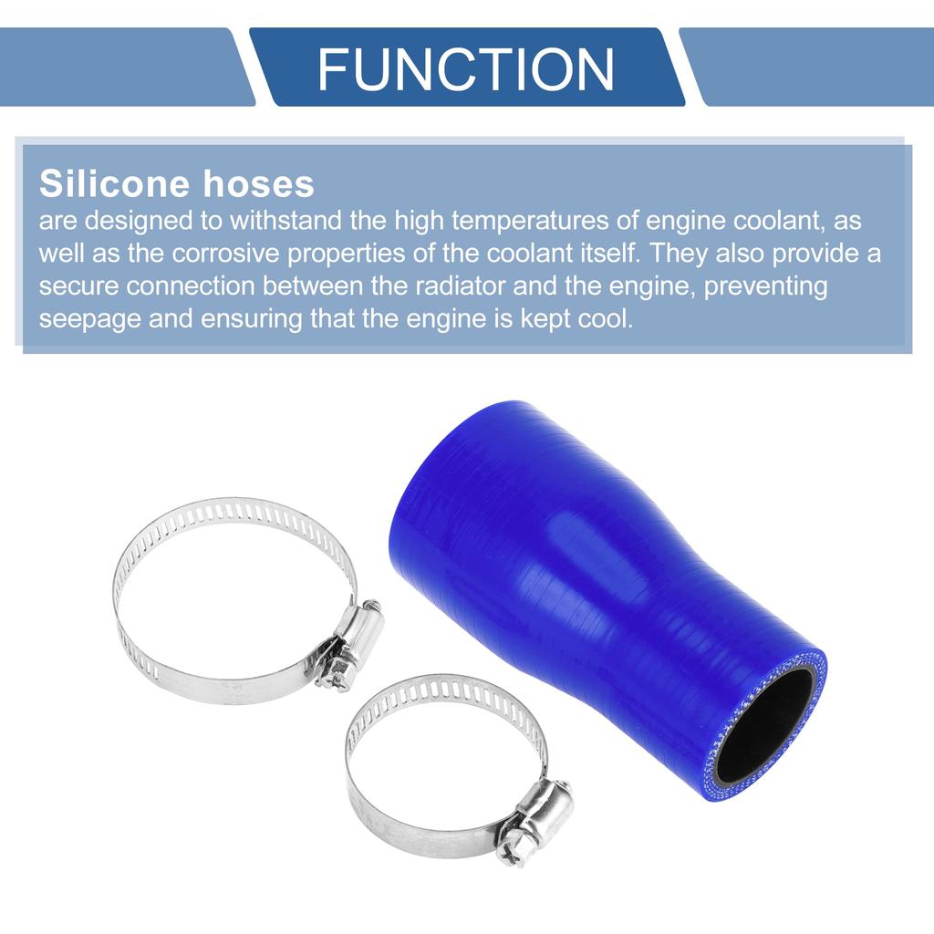 X AUTOHAUX Different Diameter Silicone Hose Silicone Tube 4 Layer