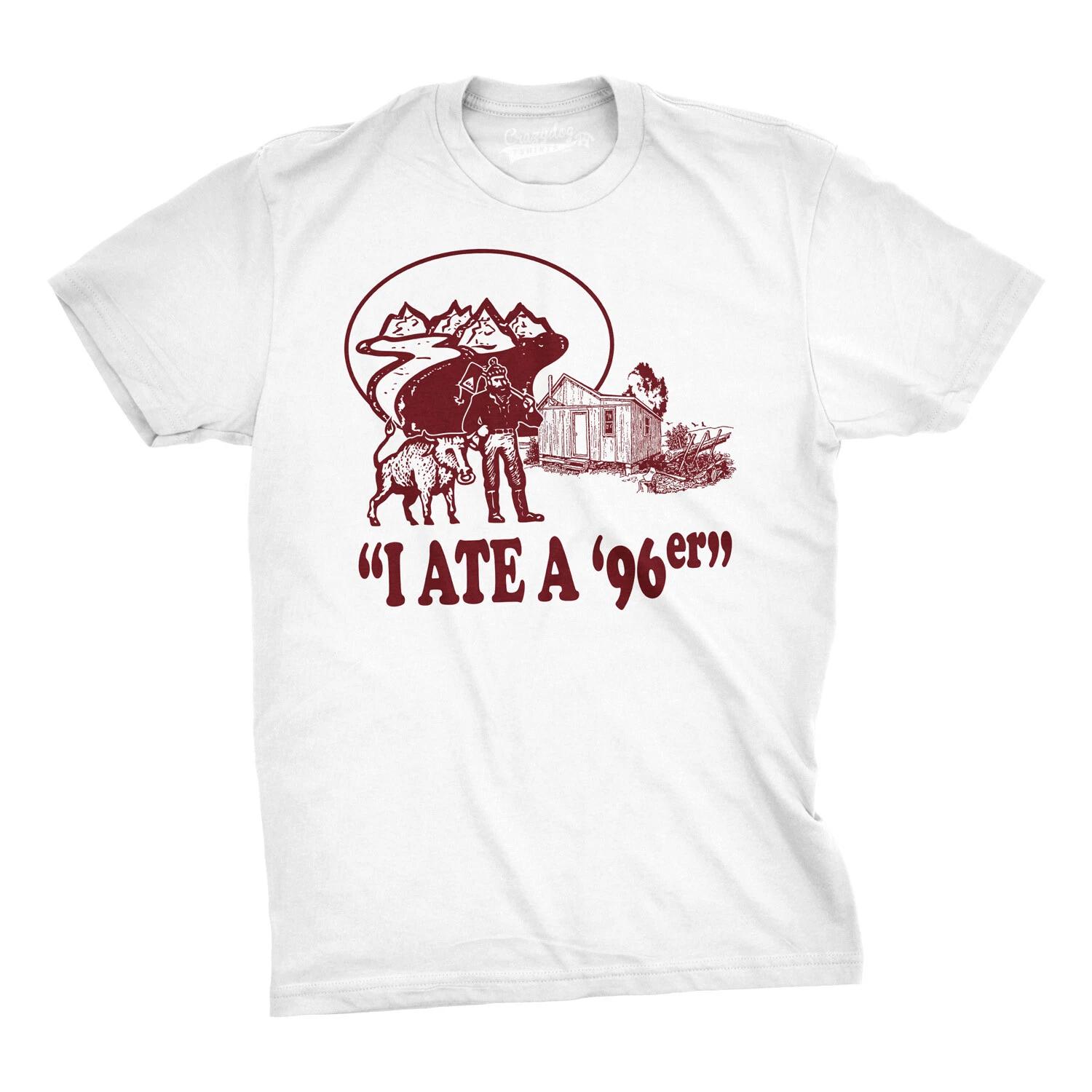 Ate A 96Er T Shirt Funny Vintage Graphic Tee Gift for Dad Hilarious Adult Humor M