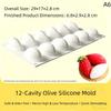 1Pcs Raspberry Fruit Series Cake Silicone Mold Mango Baking Mousse Mould Strawberry French Dessert Mousse Mold