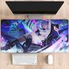 Larger Hsr Silver Wolf Lv999 Mousepad Honkai Star Rail Overlock Gamer Keyboard Anime Girl Kawaii Mouse Pad Hd Printing Desk Mat