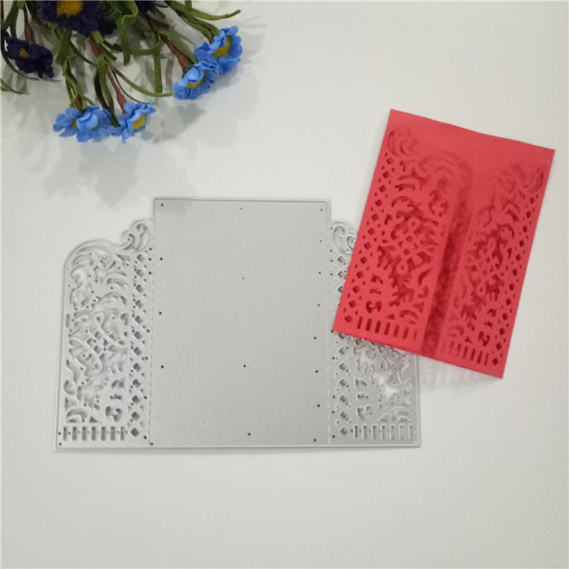 Greeting Card Cutting Dies for DIY Scrapbooking Envelop Diy Paper Card Stencils